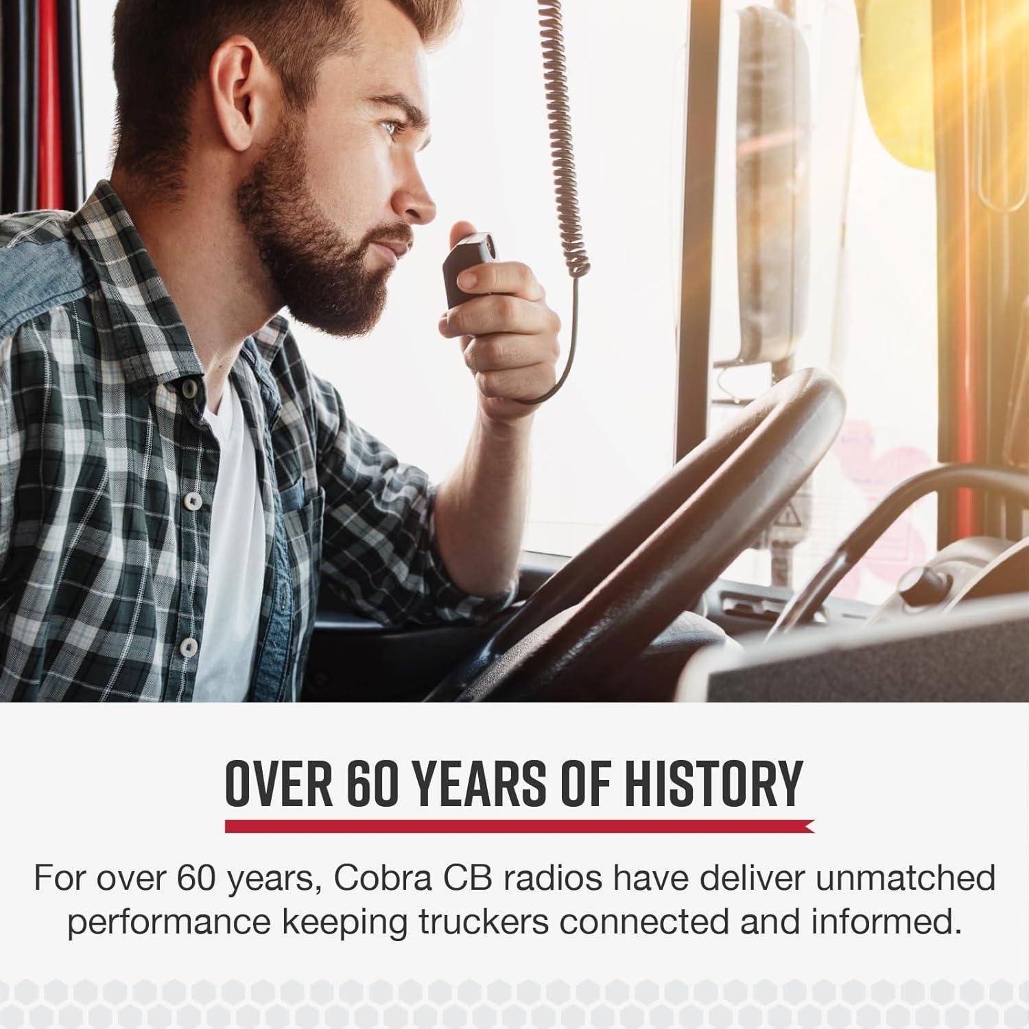 Radio CB Cobra 29 LTD Cromo AM/FM 40 Canales 4W