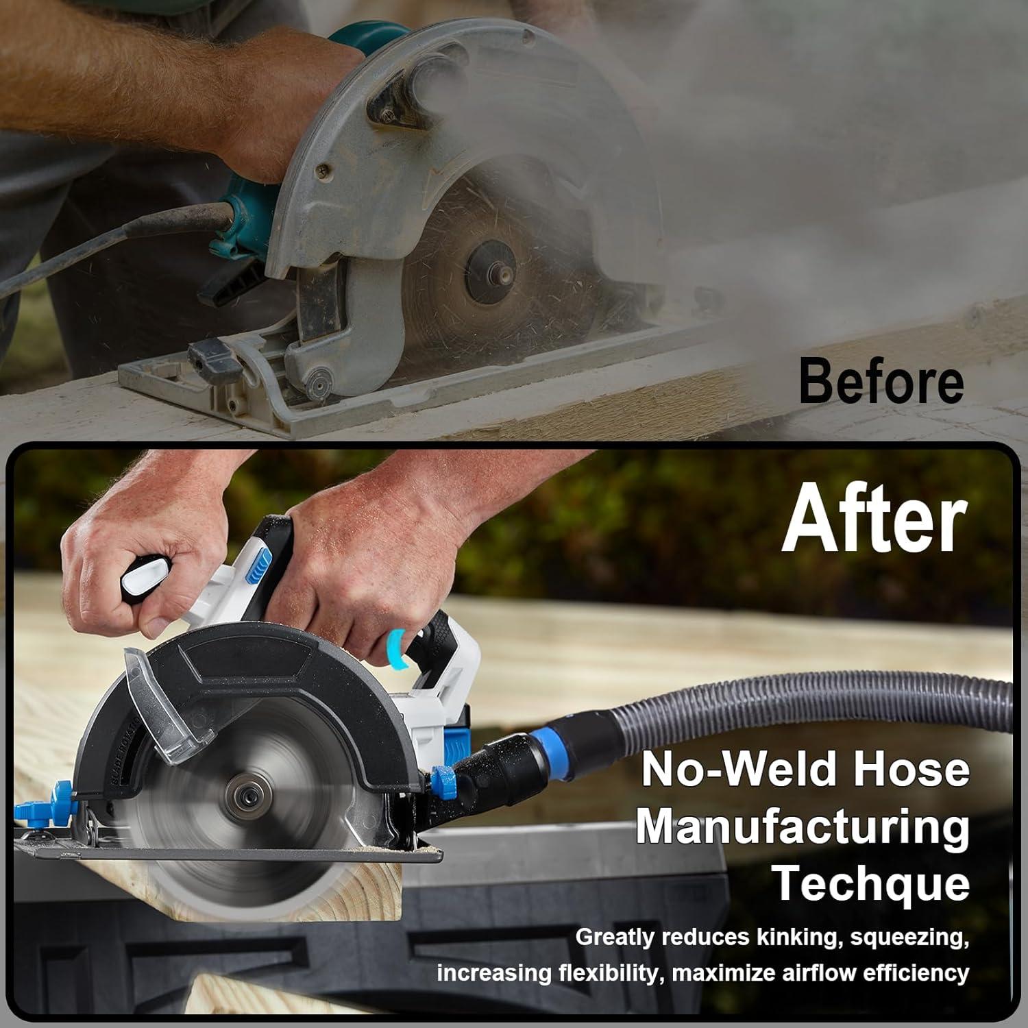 Kit Adaptador Manguera Vacío 12 Pies Feeligivin