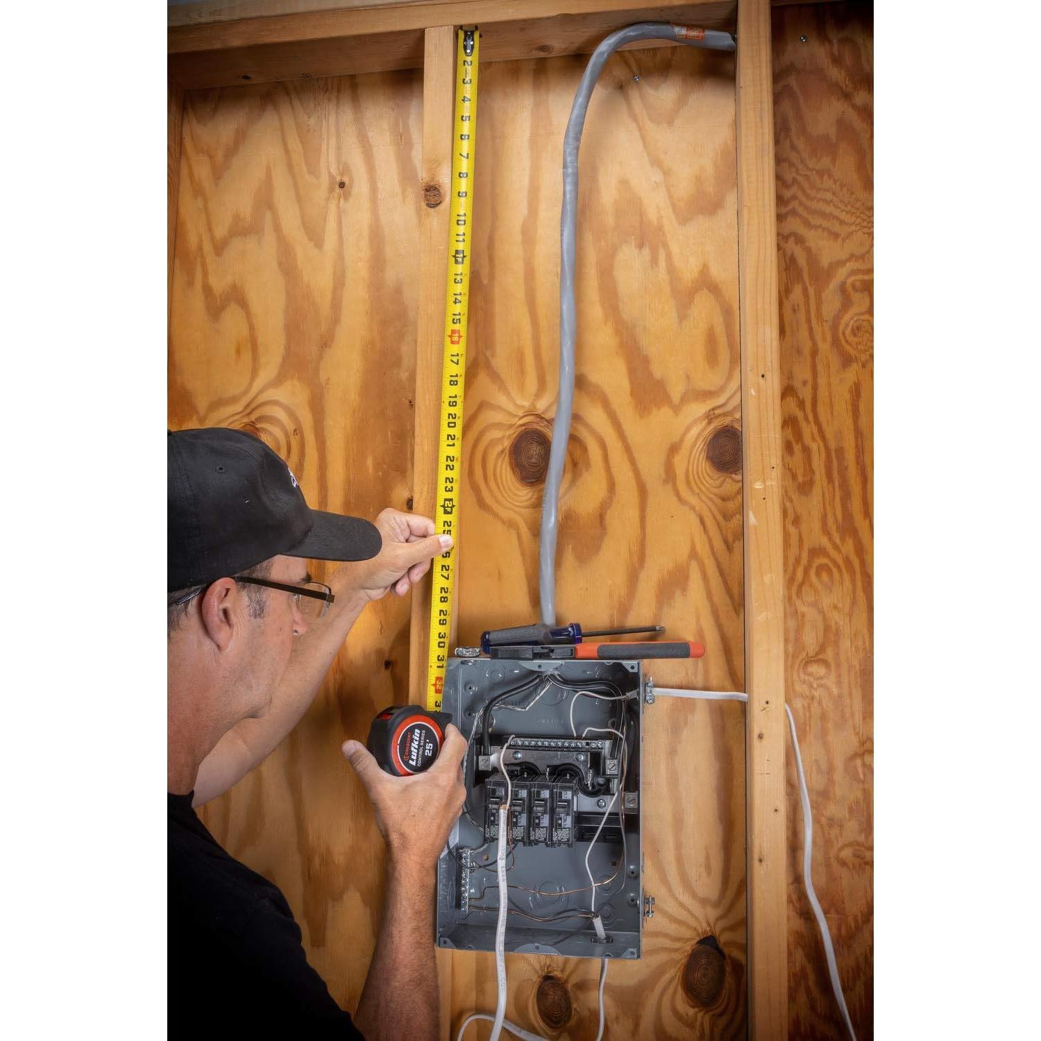 Cinta Métrica Ingeniero Lufkin 3.66 m con Bloqueo L1025CD