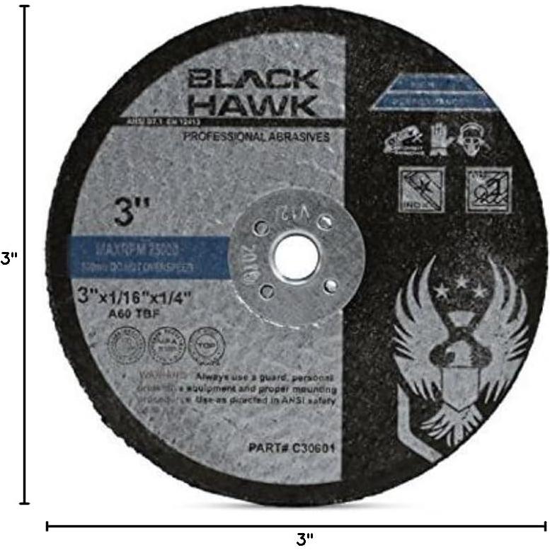 Ruedas de Corte BHA 3" x 1/16" para Amoladoras - Paquete 25