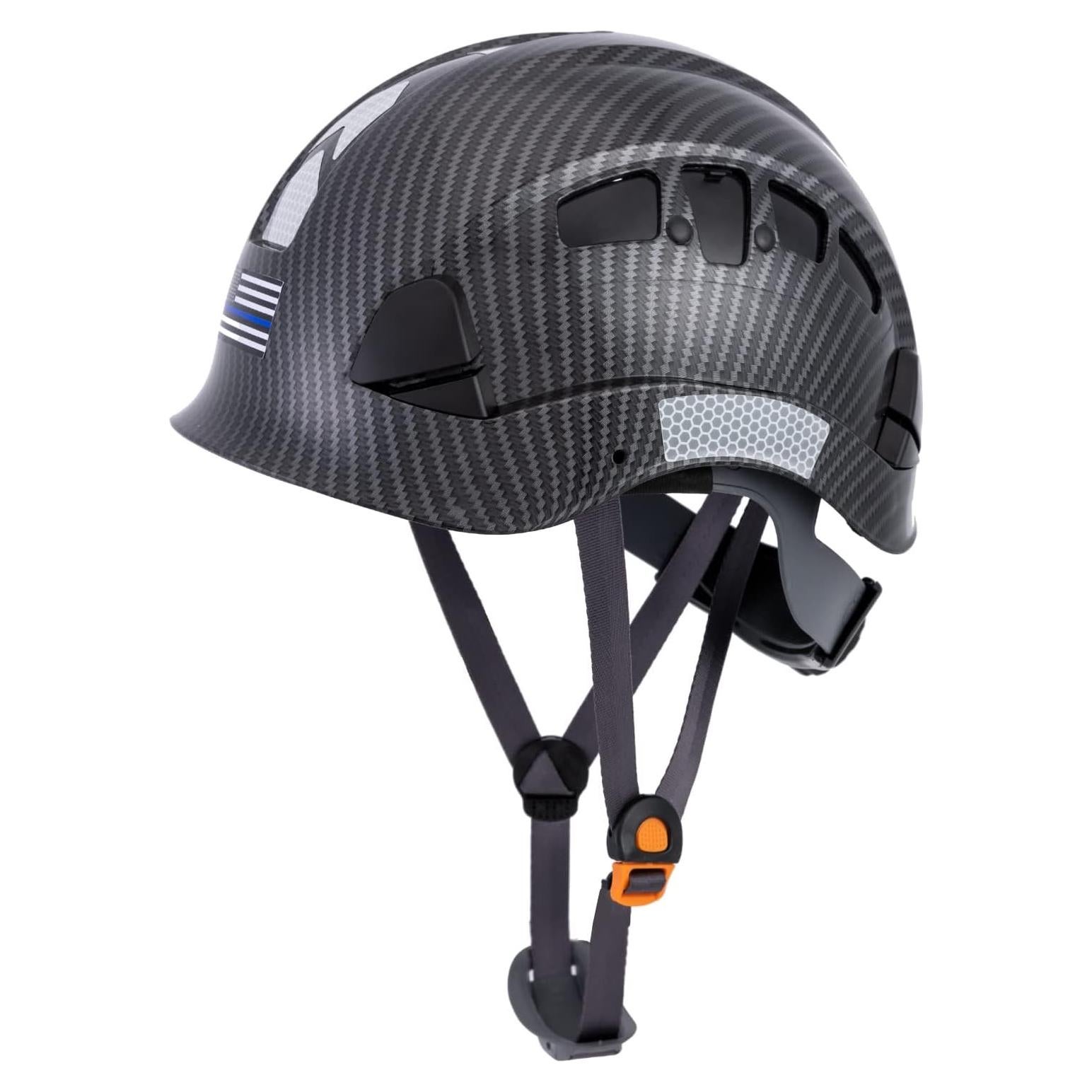 Casco de Seguridad LOHASTAR Patrón Grafito Negro 16,5-20,3 cm
