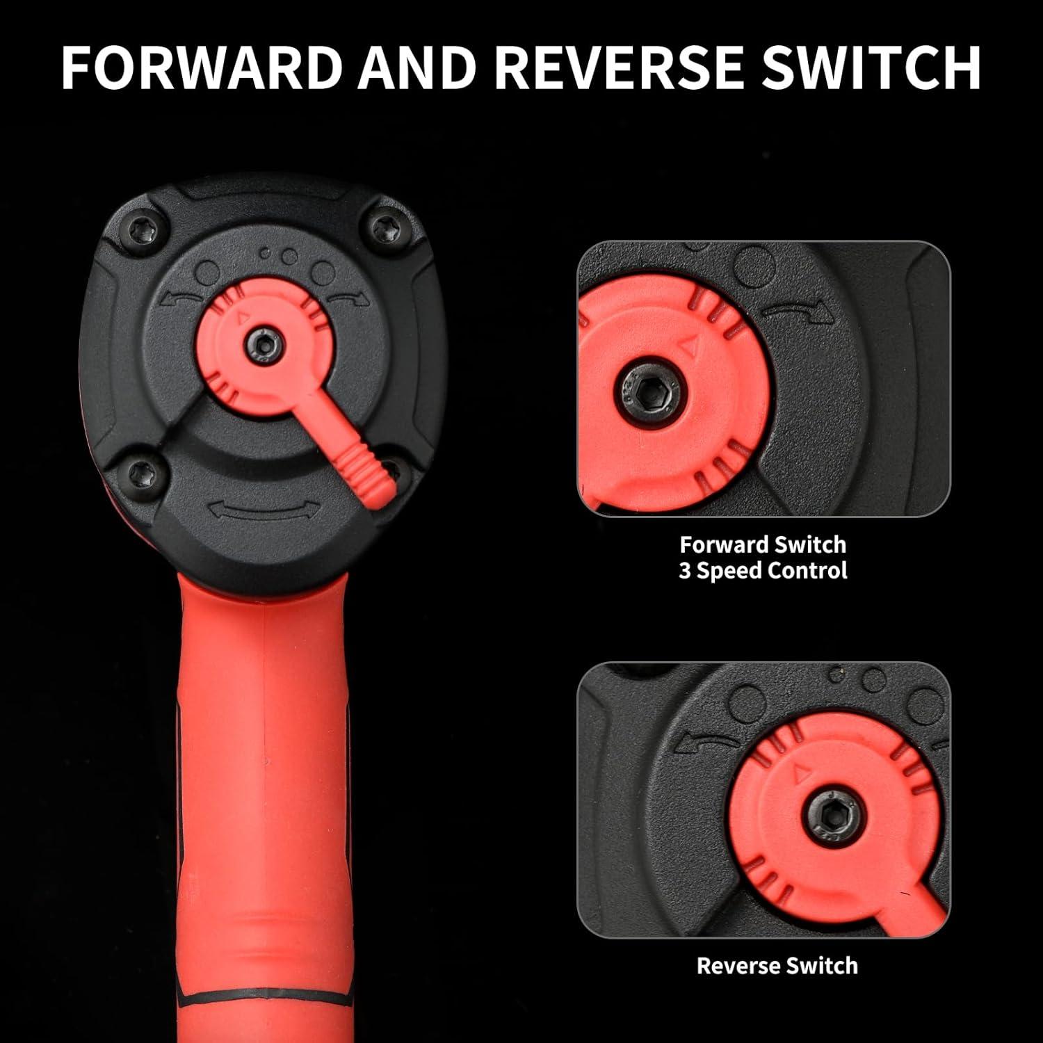 Llave de Impacto Neumática AEROPRO A315 1870.5 Nm Ligera