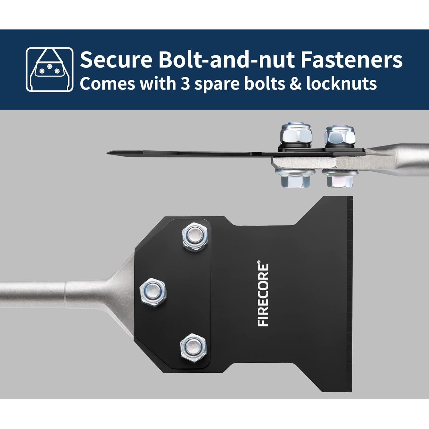 Raspador de Piso SDS Plus Firecore 4" x 10" con Repuestos