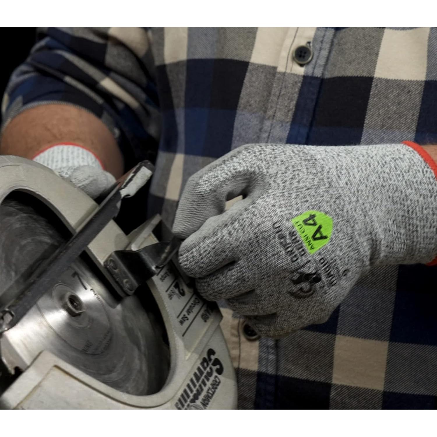 Guantes de Trabajo MAGID Nitrilo A4 12 Pares Talla 9