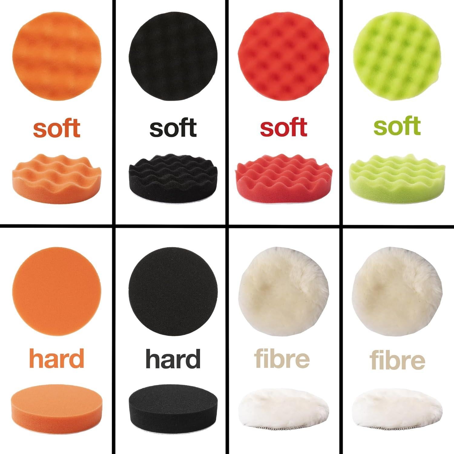 Lijadora Orbital Neumática UPWOOD 5" con 10 Papeles de Lija