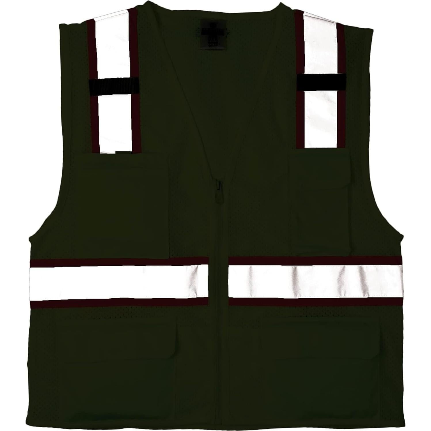 Chaleco Reflectante Kishigo 1195 Unisex Malla 6 Bolsillos