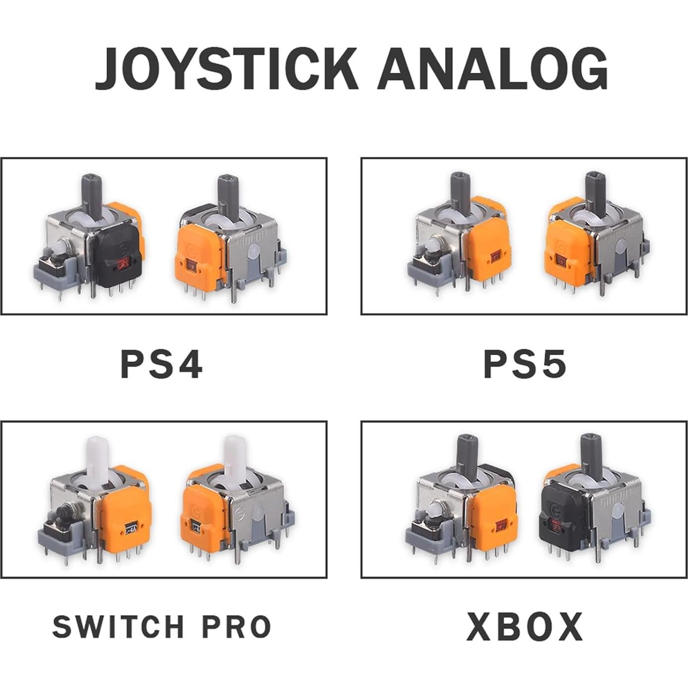 Reemplazo Joystick Analógico VGBUS para PS4 - 2PACK