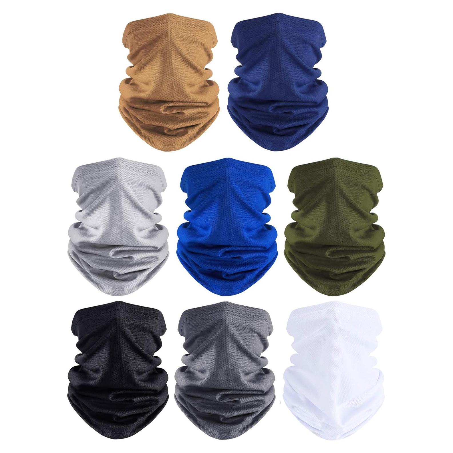 Gaiter de Cuello SATINIOR 8 Piezas UV Refrigerante 25x42cm