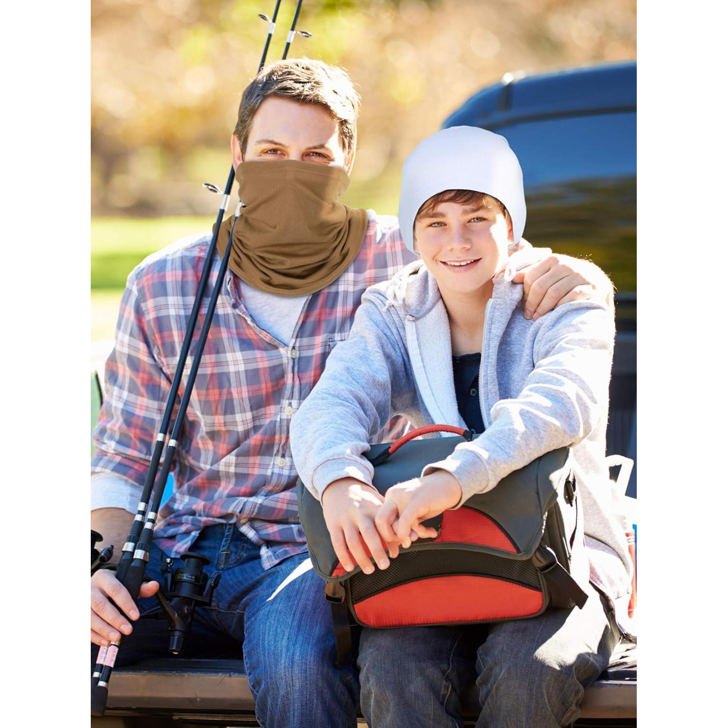 Gaiter de Cuello SATINIOR 8 Piezas UV Refrigerante 25x42cm