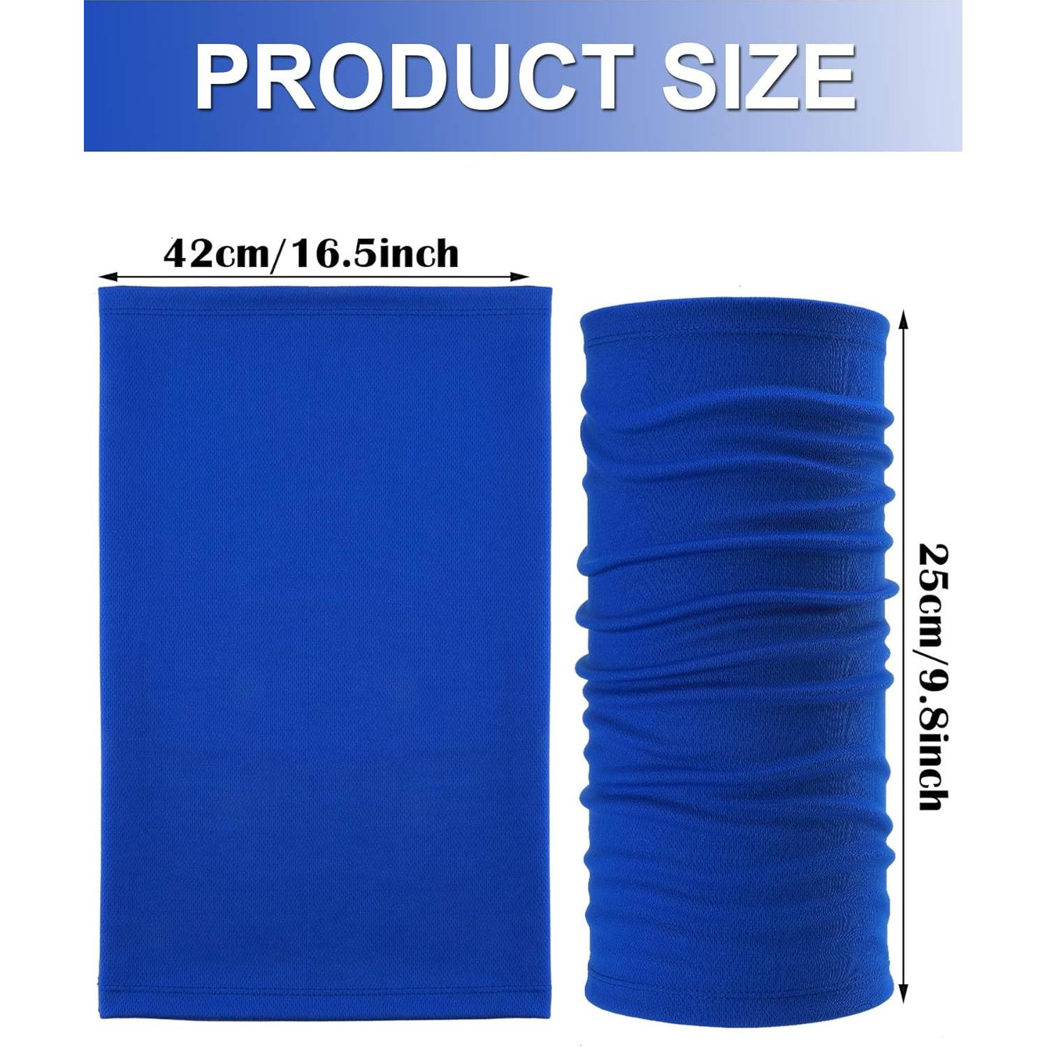 Gaiter de Cuello SATINIOR 8 Piezas UV Refrigerante 25x42cm