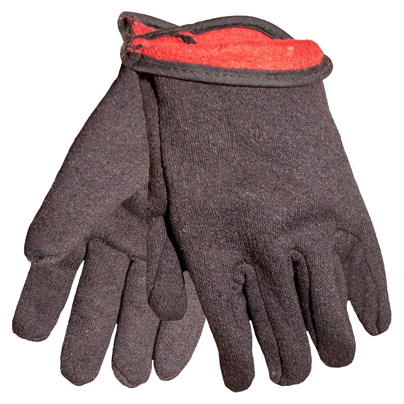 Guantes de Trabajo Invierno G & F Grande Forro Polar Rojo