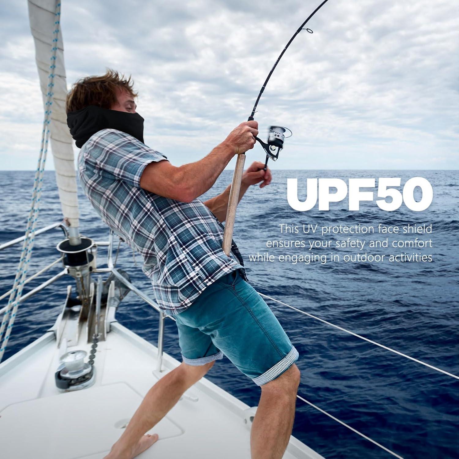 Balaclava Fuinloth Unisex - Máscara de Esquí y Gaiter UV