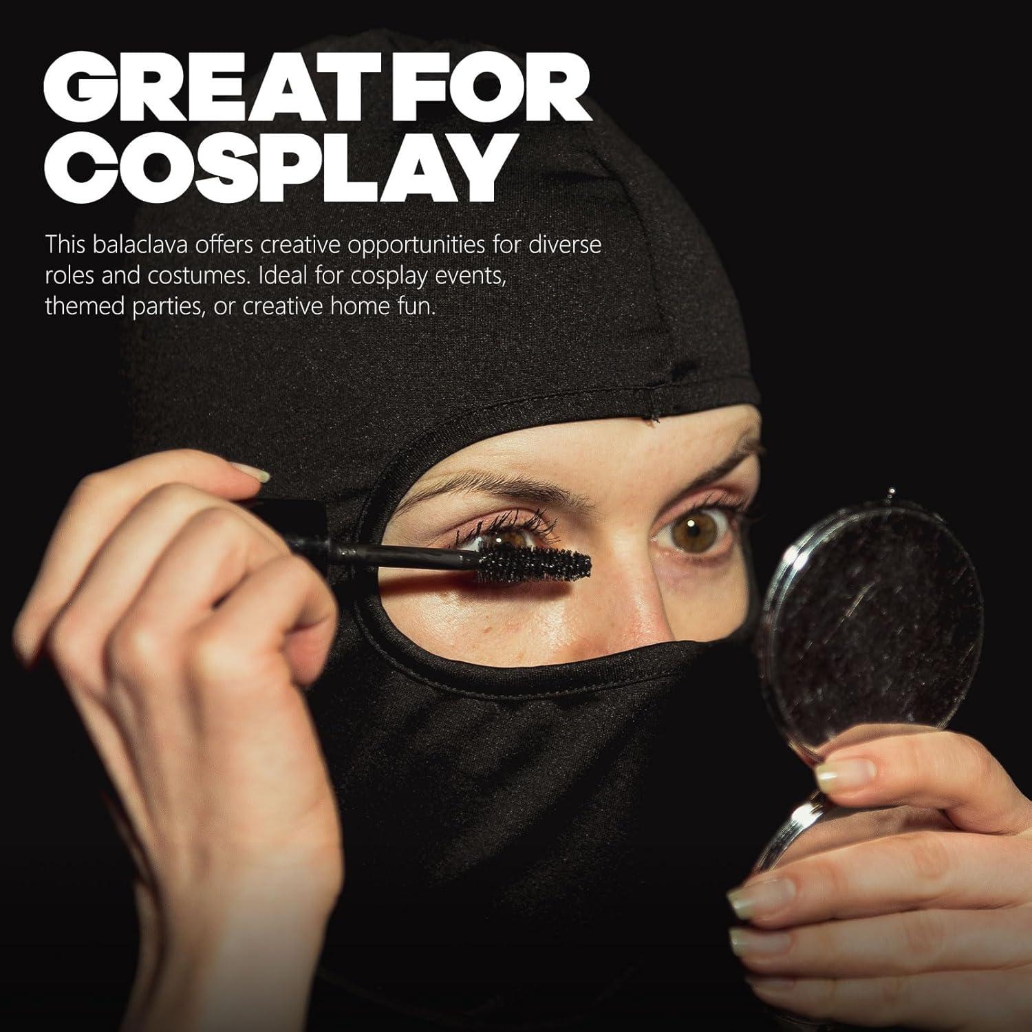 Balaclava Fuinloth Unisex - Máscara de Esquí y Gaiter UV