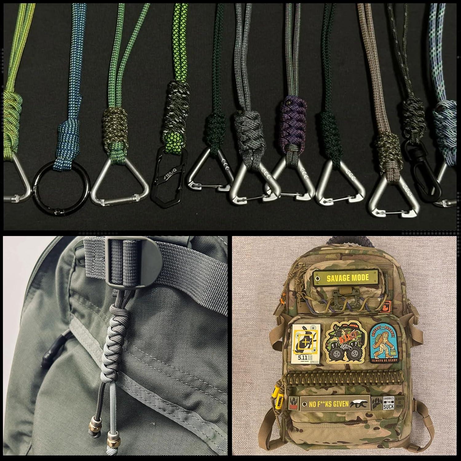 Cuerda Paracord 550 KOKKOYA 30.5m Nylon Verde Militar