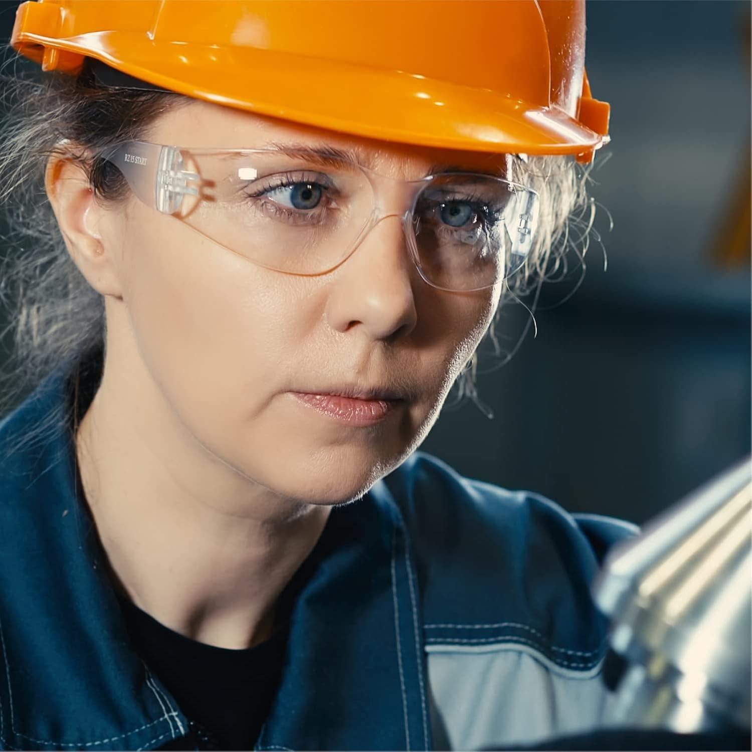 Gafas de Seguridad Amoolo Transparentes Paquete de 24