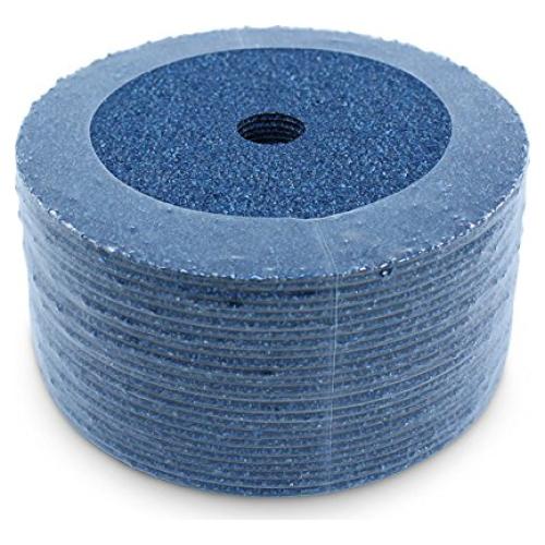 BHA Zirconia Resin Fiber Grinding and Sanding Discs, 7” x 7/8”, 24 Grit - 25 Pack