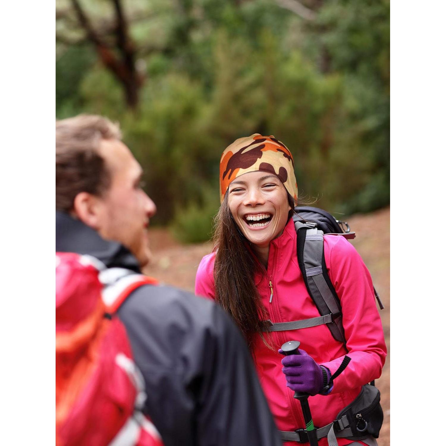 10 Bandanas Sin Costura Gaiter de Cuello Camuflaje