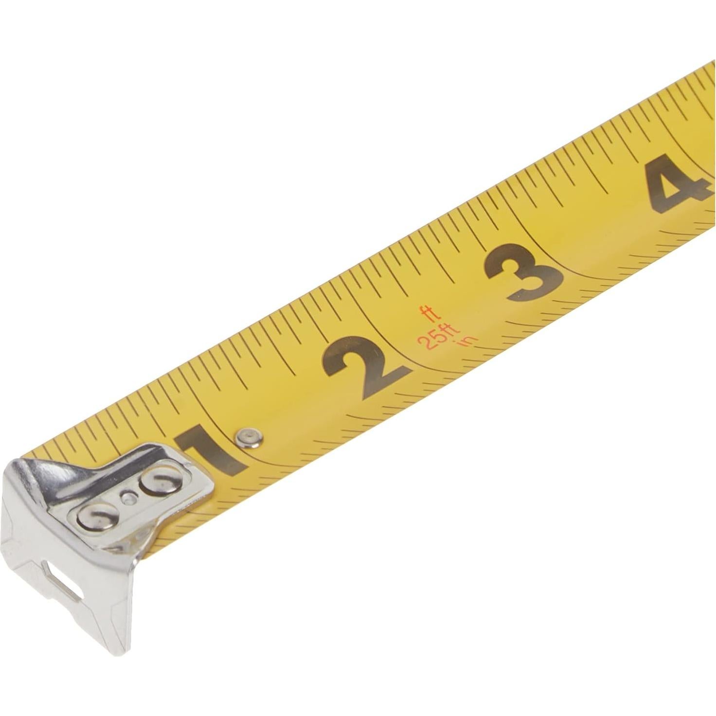 Cinta Métrica Komelon Gripper 7.6m Acero Recubierto Negro