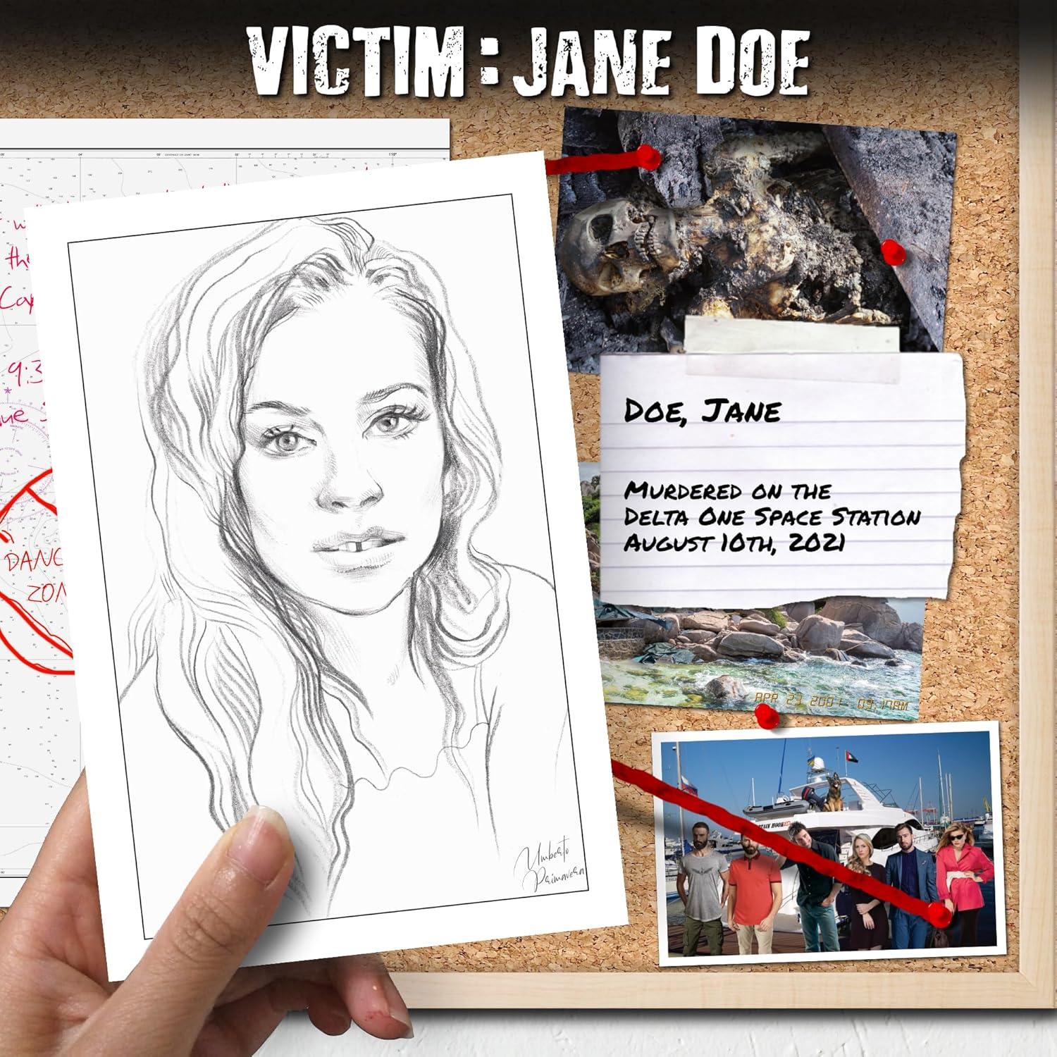 Juego de Misterio Archivos de Caso No Resueltos - Jane Doe
