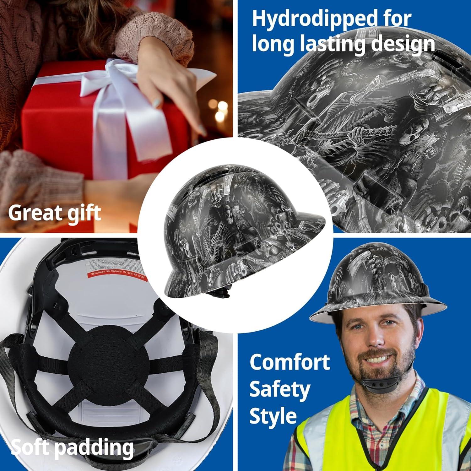 Casco de Seguridad TOKISHI X002 Fibra Carbono 6 Puntos