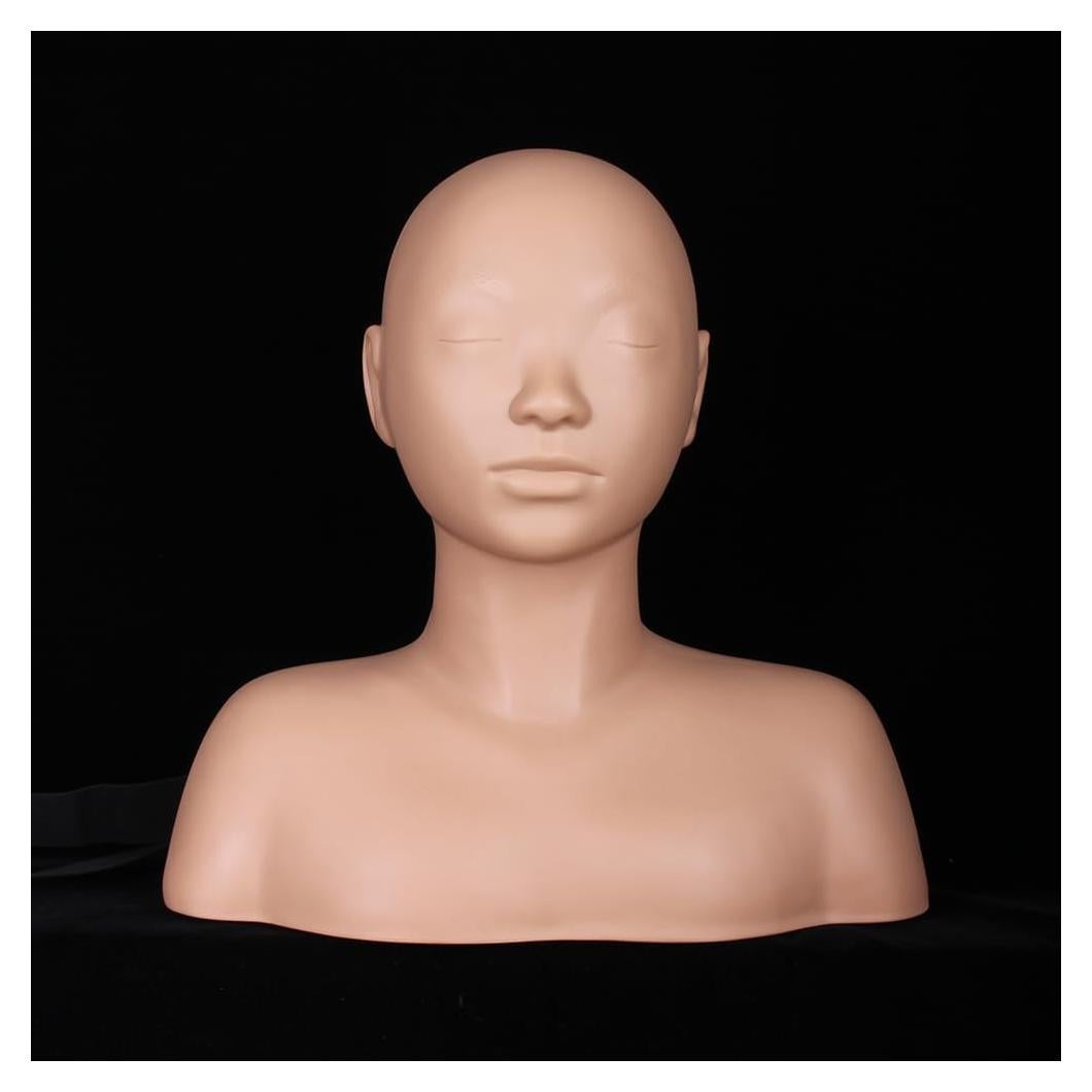 Cabeza de Maniquí de Maquillaje y Masaje Newshair 36.8cm