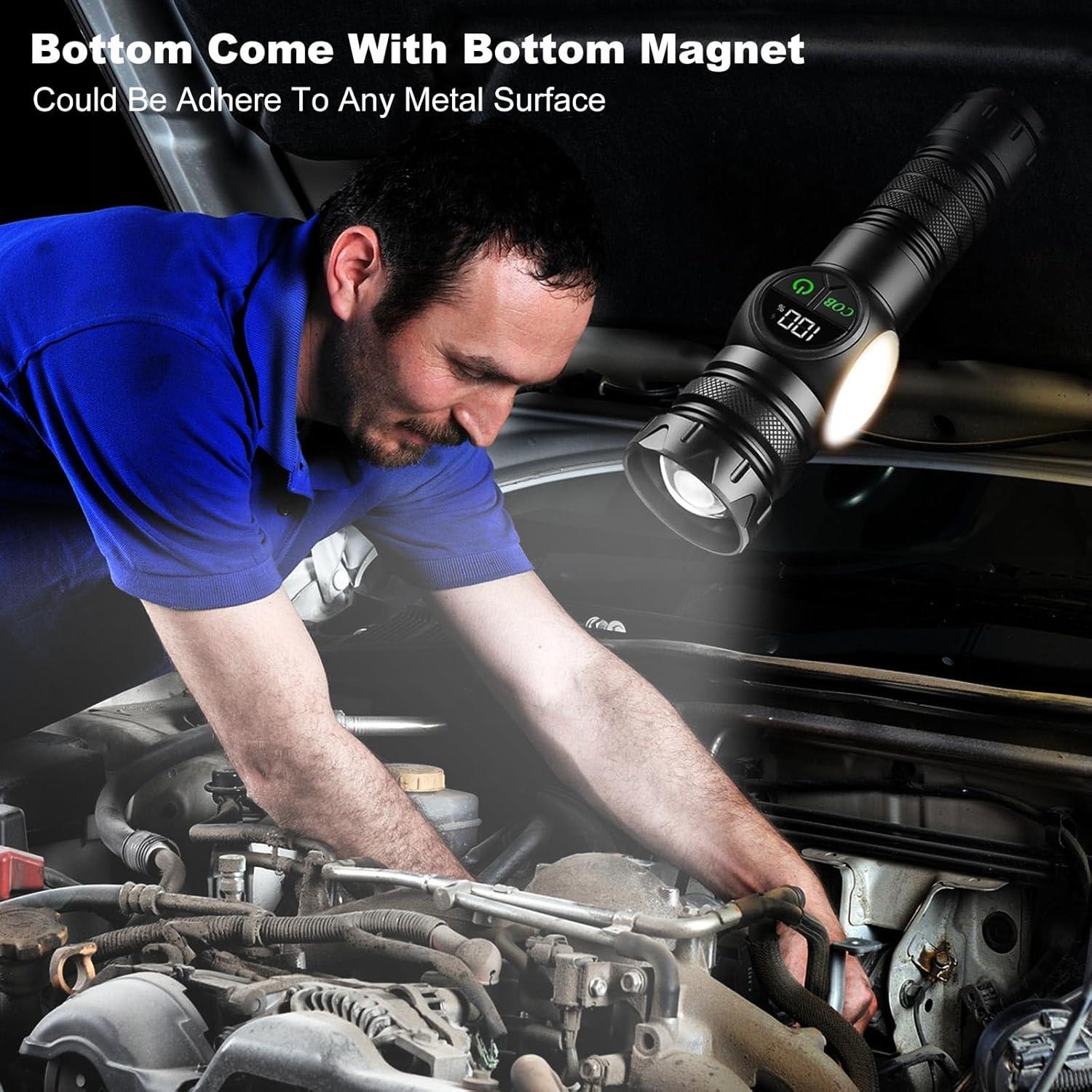 Linterna Recargable Iodoo 5000 Lúmenes Luz LED UV