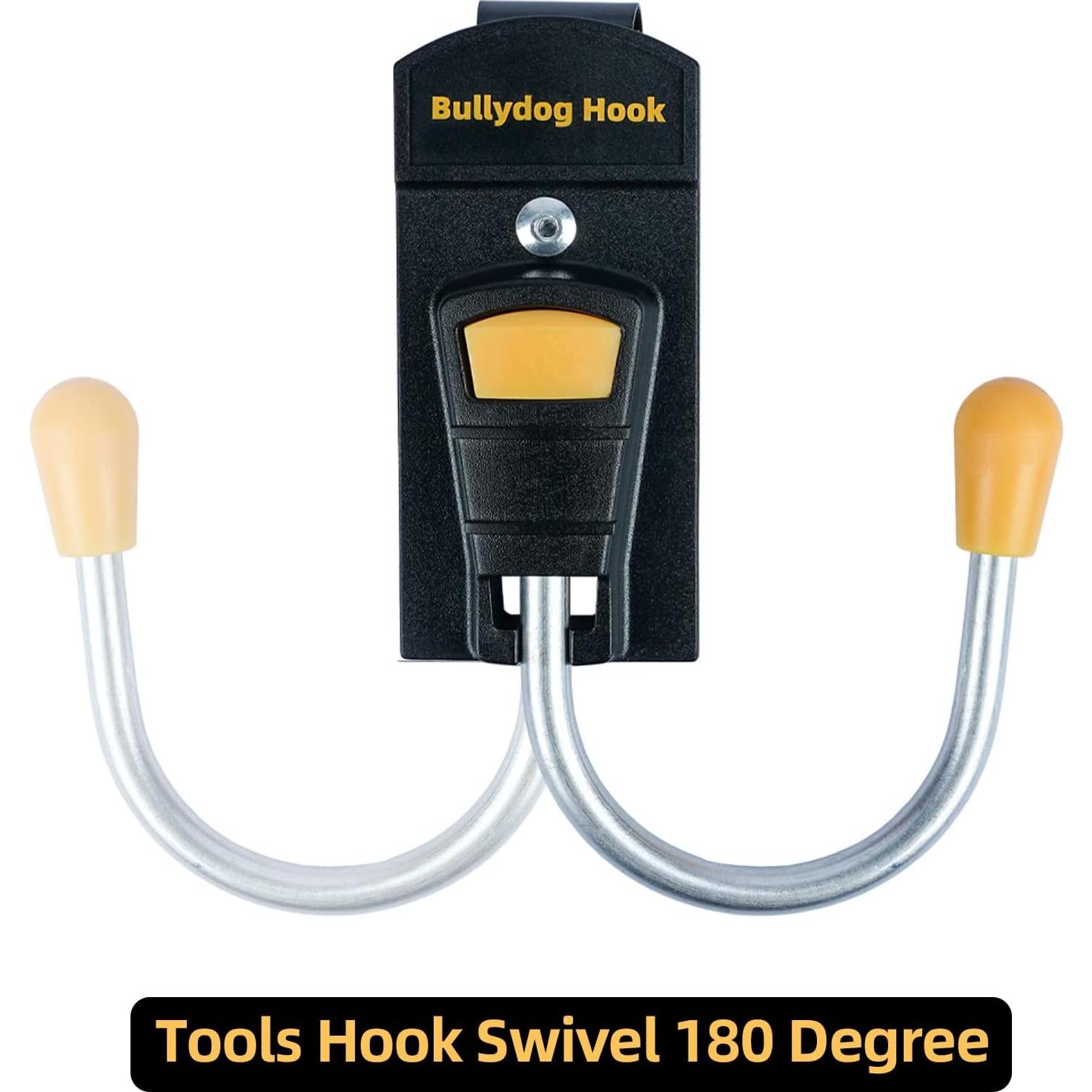 Soporte para Taladro KUNN Gancho Único Clip Metal Amarillo