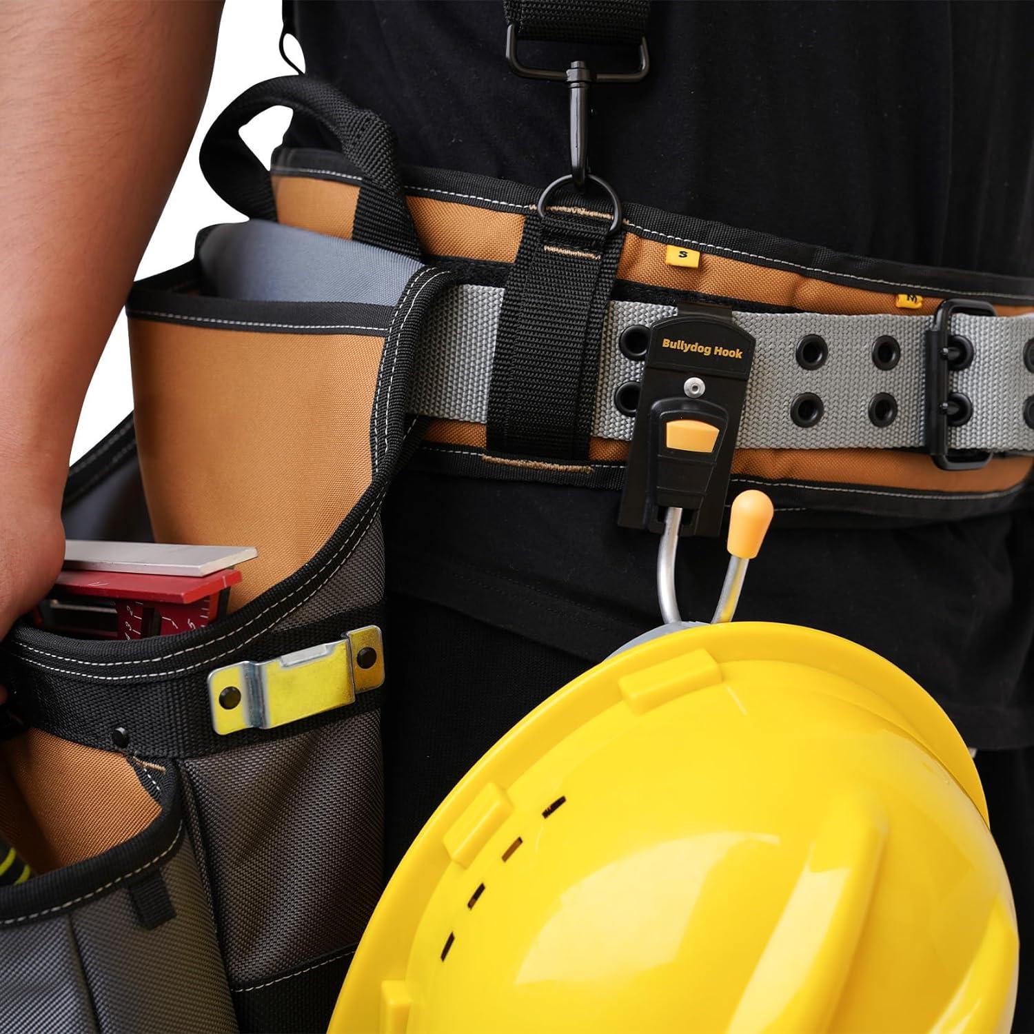 Soporte para Taladro KUNN Gancho Único Clip Metal Amarillo