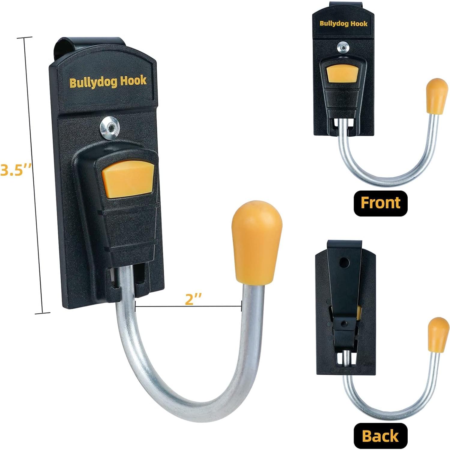 Soporte para Taladro KUNN Gancho Único Clip Metal Amarillo