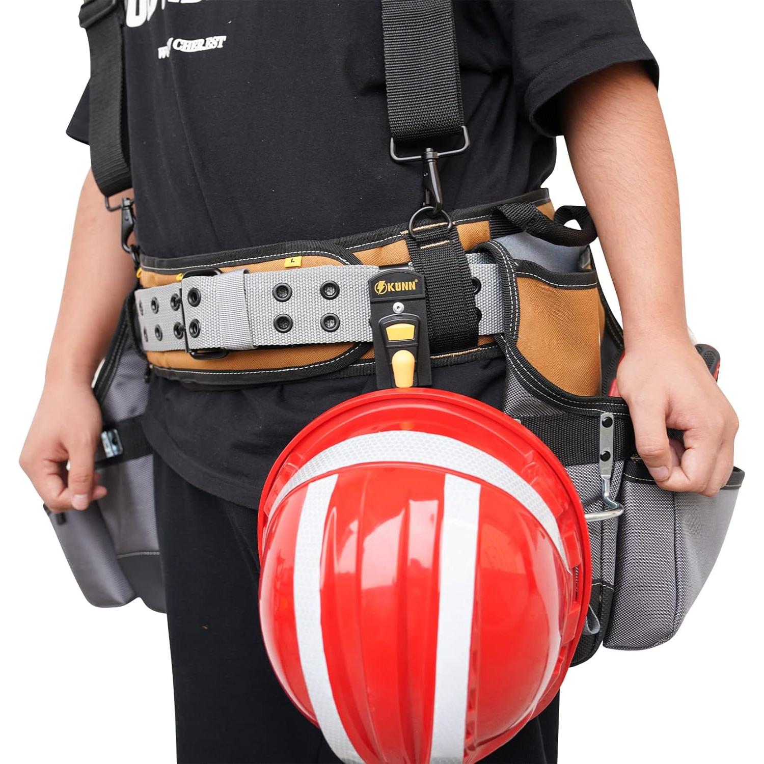 Soporte para Taladro KUNN Gancho Único Clip Metal Amarillo