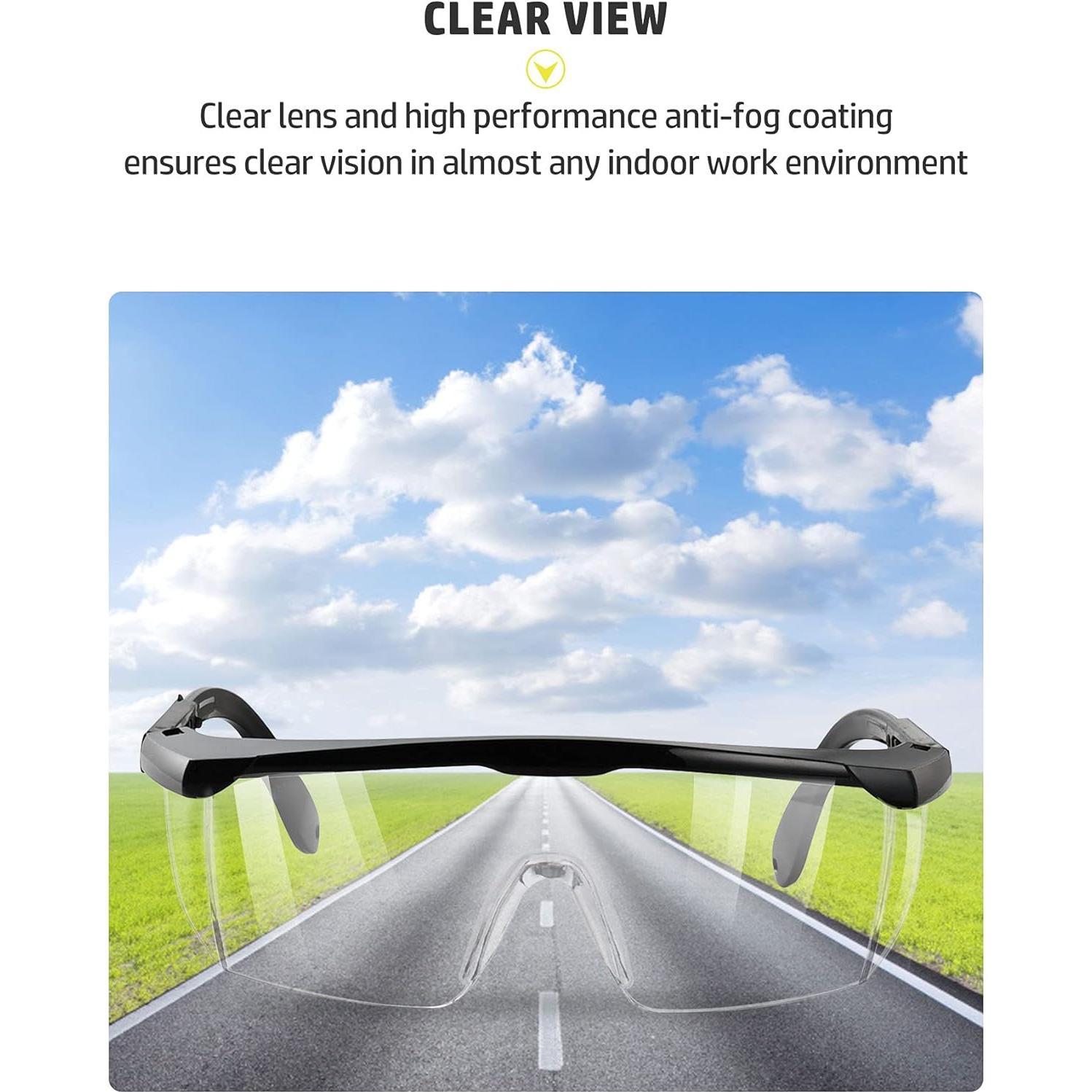 Gafas de seguridad DAY SUN PES02, Anti-vaho, Ajustables