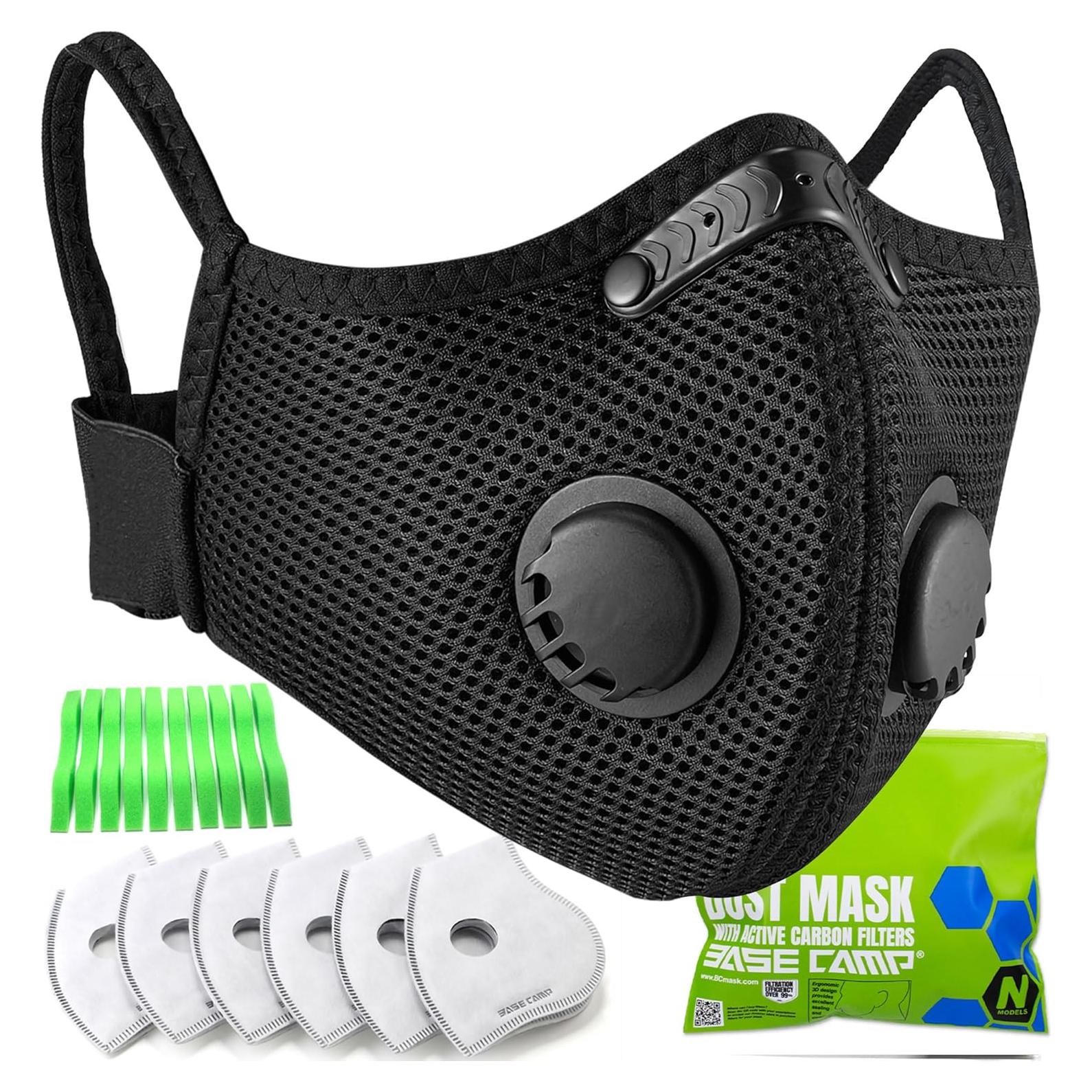 Máscara de Polvo BASE CAMP M Plus Reutilizable con Filtros