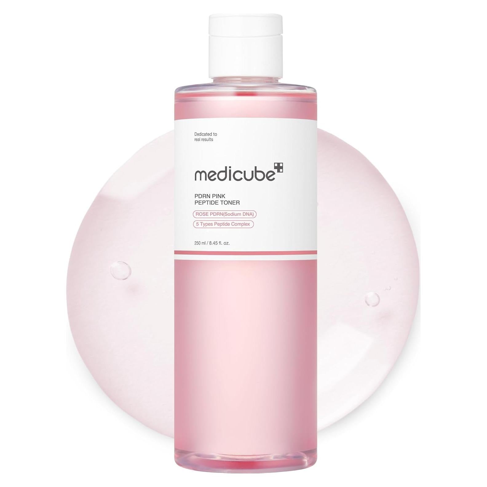 Tónico Peptídico Rosa Medicube 250ml - Cuidado Piel Coreano