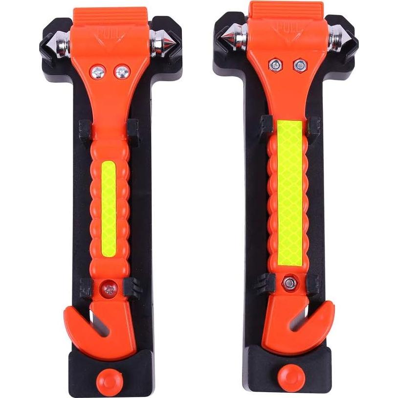 Kit de Escape de Emergencia 2 PCS GoDeCho Martillo y Cortador
