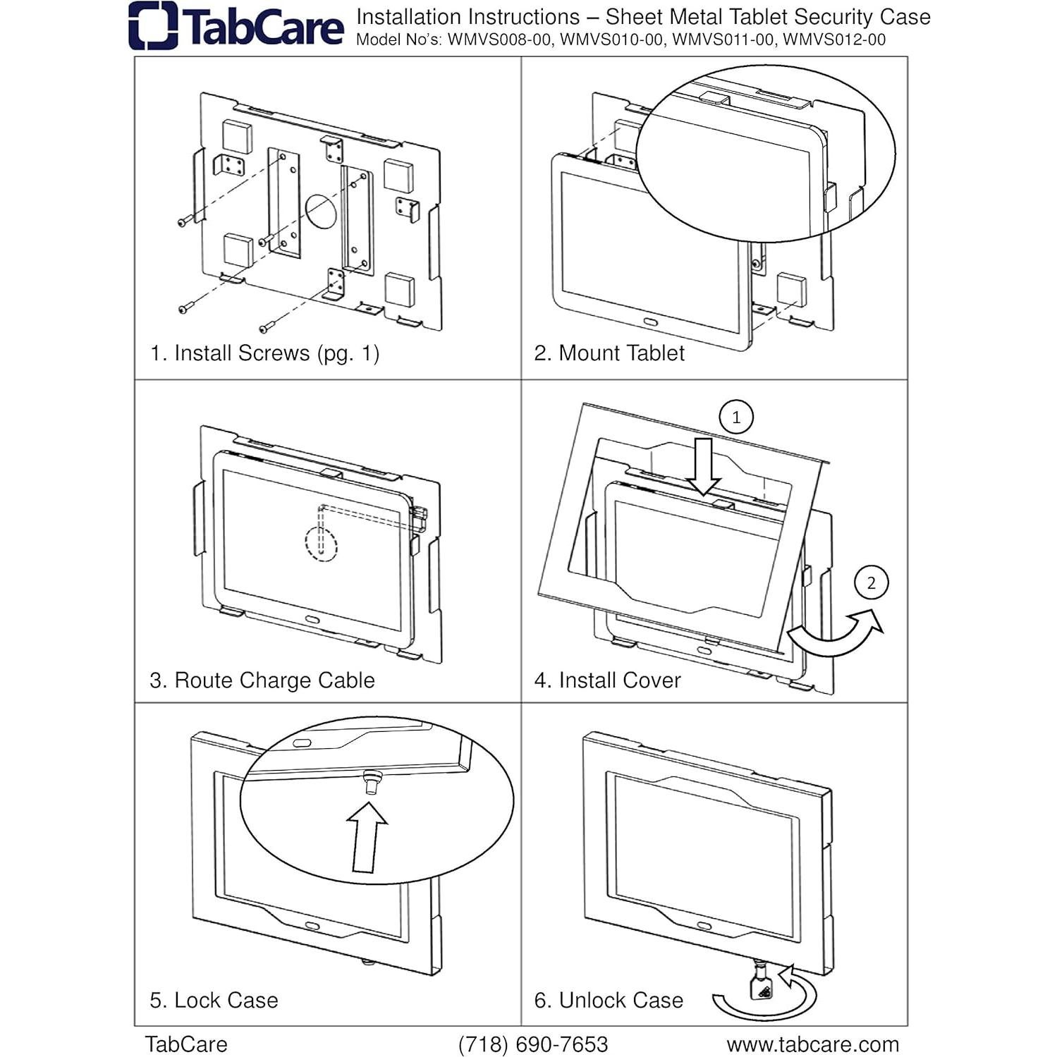 Caja de seguridad TABcare para Dell Latitude 5285 5290 7200