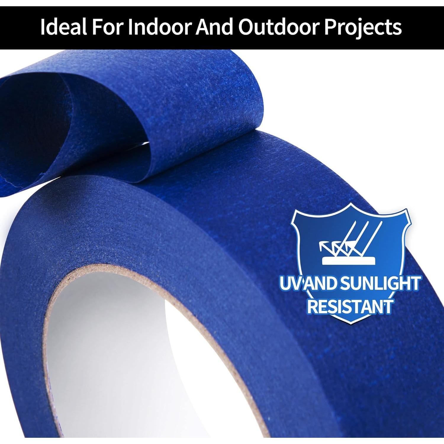 Cinta de Pintor Azul ZHOU ZHI 36mm x 55m 6 Rollos