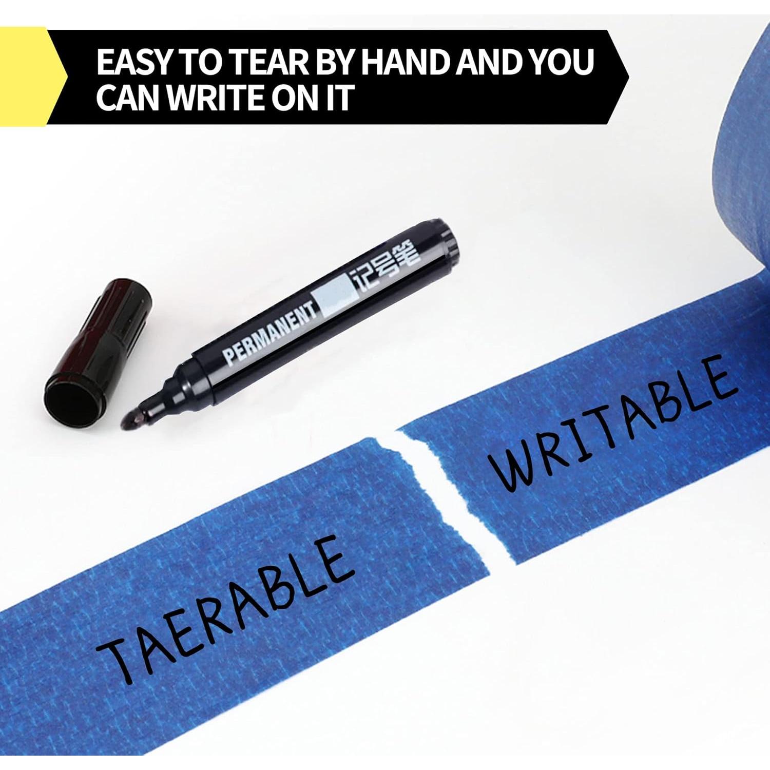 Cinta de Pintor Azul ZHOU ZHI 36mm x 55m 6 Rollos