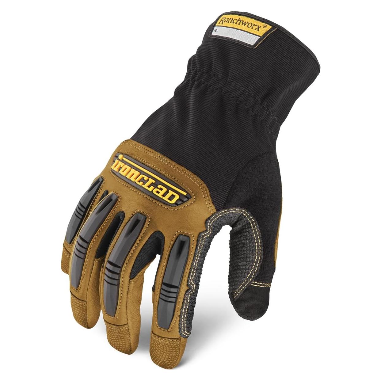 Guantes de Trabajo Ironclad RWG204L Cuero Bullwhip Grande