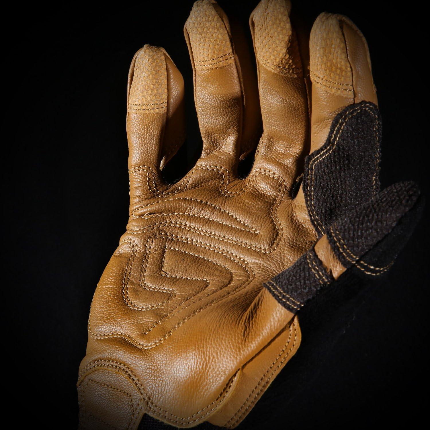Guantes de Trabajo Ironclad RWG204L Cuero Bullwhip Grande