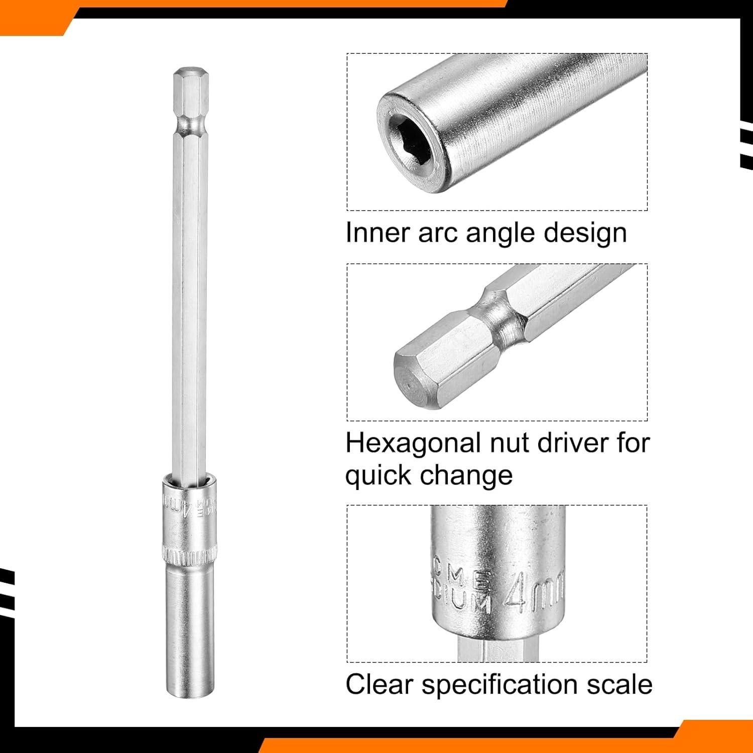 Controlador de Tuercas Hexagonal 4mm HARFINGTON - 2 Piezas