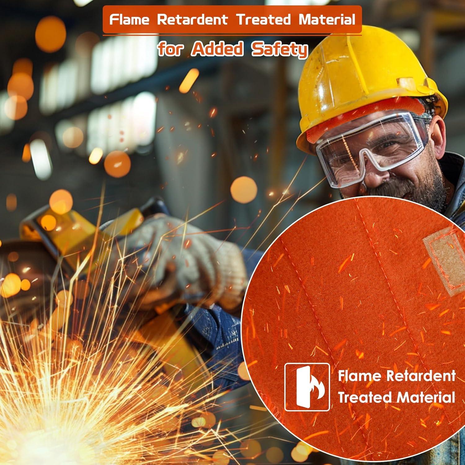 Banda para Sudor de Casco Aolamegs Algodón Ignífugo 2 Piezas