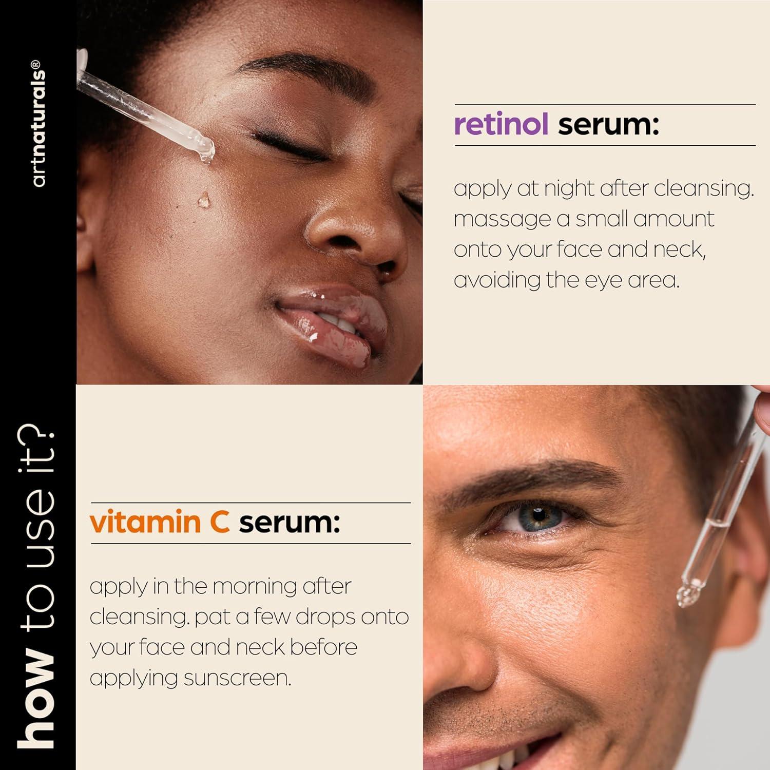 Suero de Vitamina C Artnaturals 29.57 ml x 2 - Antienvejecimiento