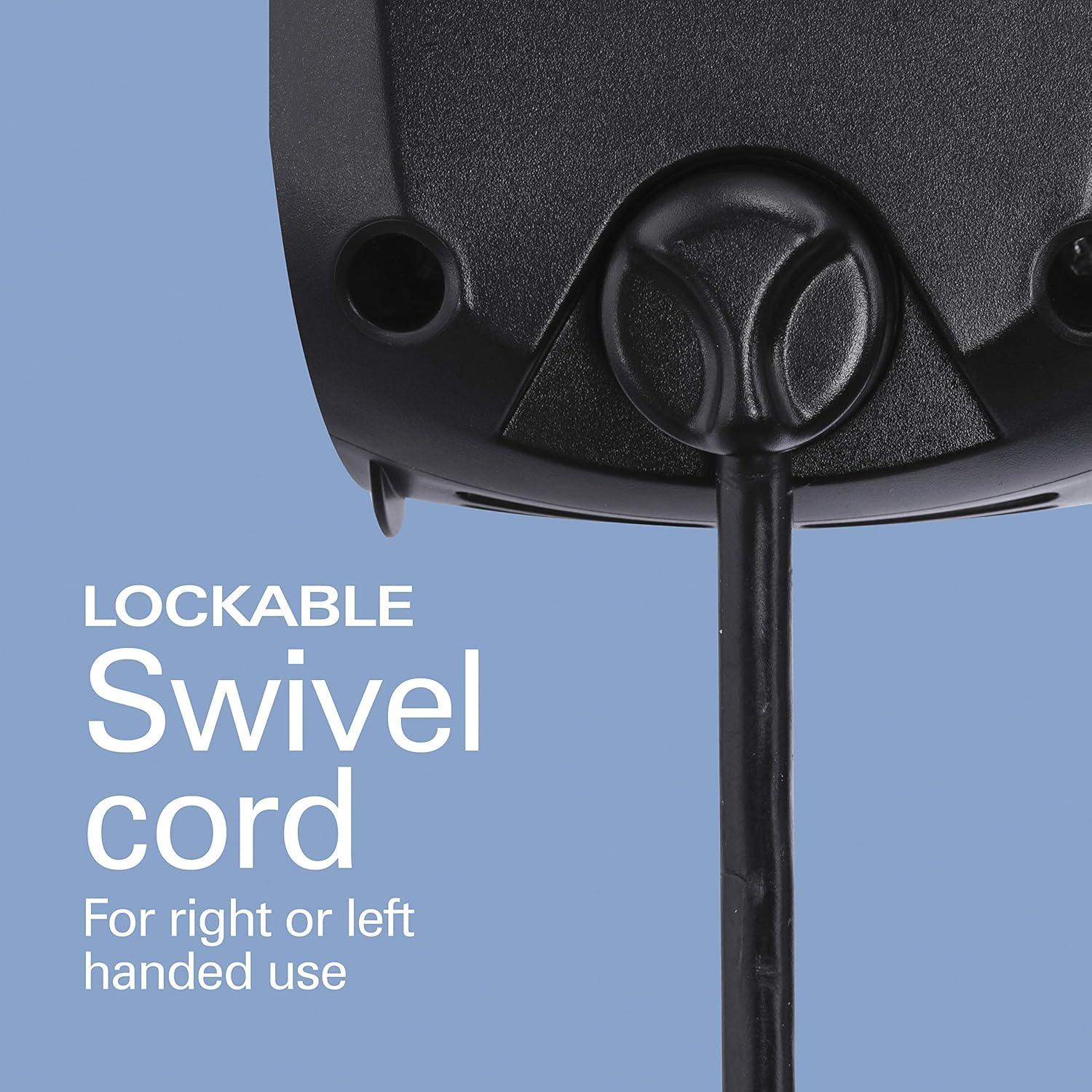 Hamilton Beach Professional 5-Speed Electric Hand Mixer with High-Performance DC Motor, Slow Start, Snap-On Storage Case, Stainless Steel Beaters & Whisk, Black (62651)