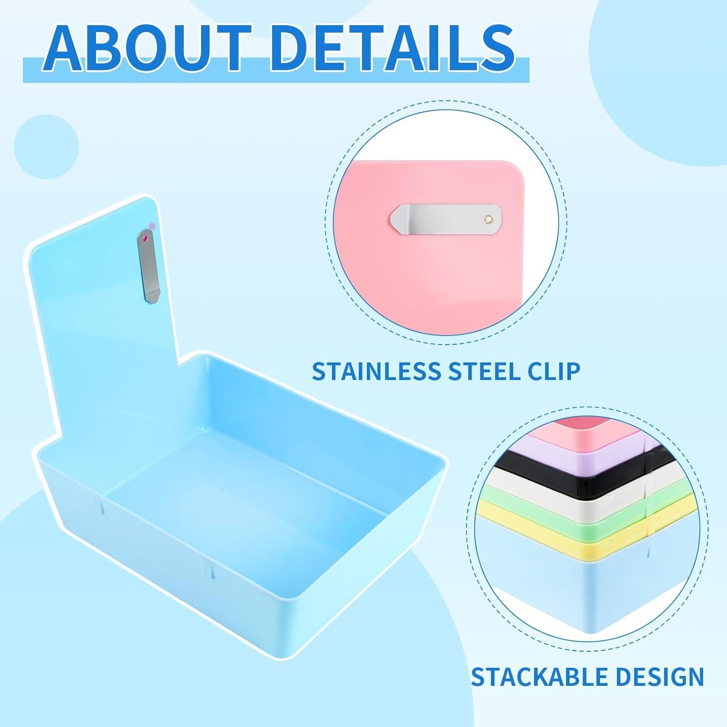 Bandejas de Trabajo Dental Tioncy 14 Piezas Multicolor