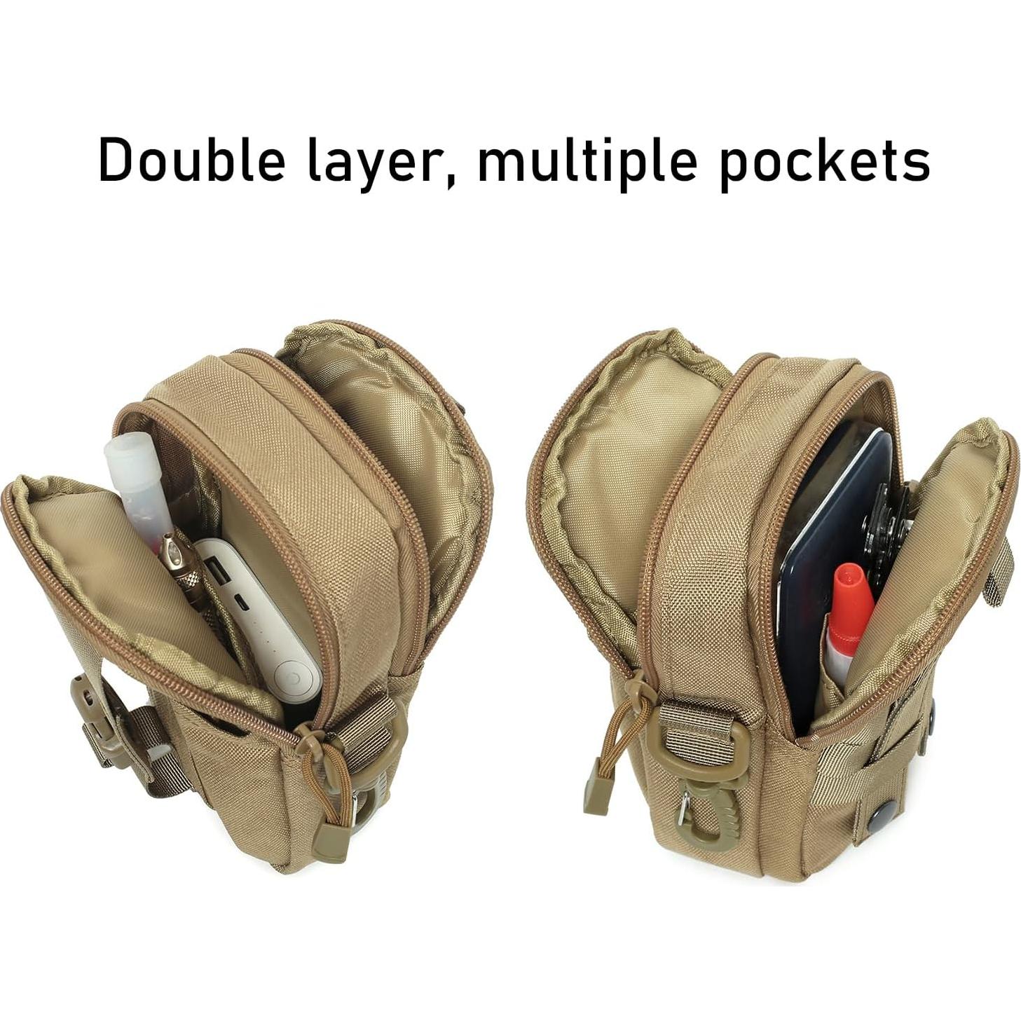 Bolsa táctica Molle Lemubeane con correa para hombro