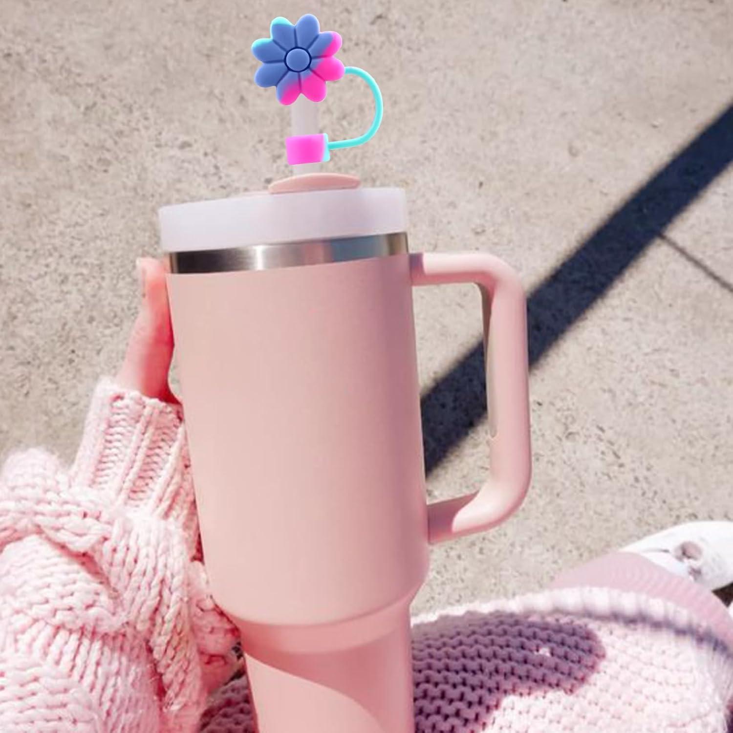 Cubiertas de Silicona para Pajitas SEMATA 6PCS Coloridas 10mm