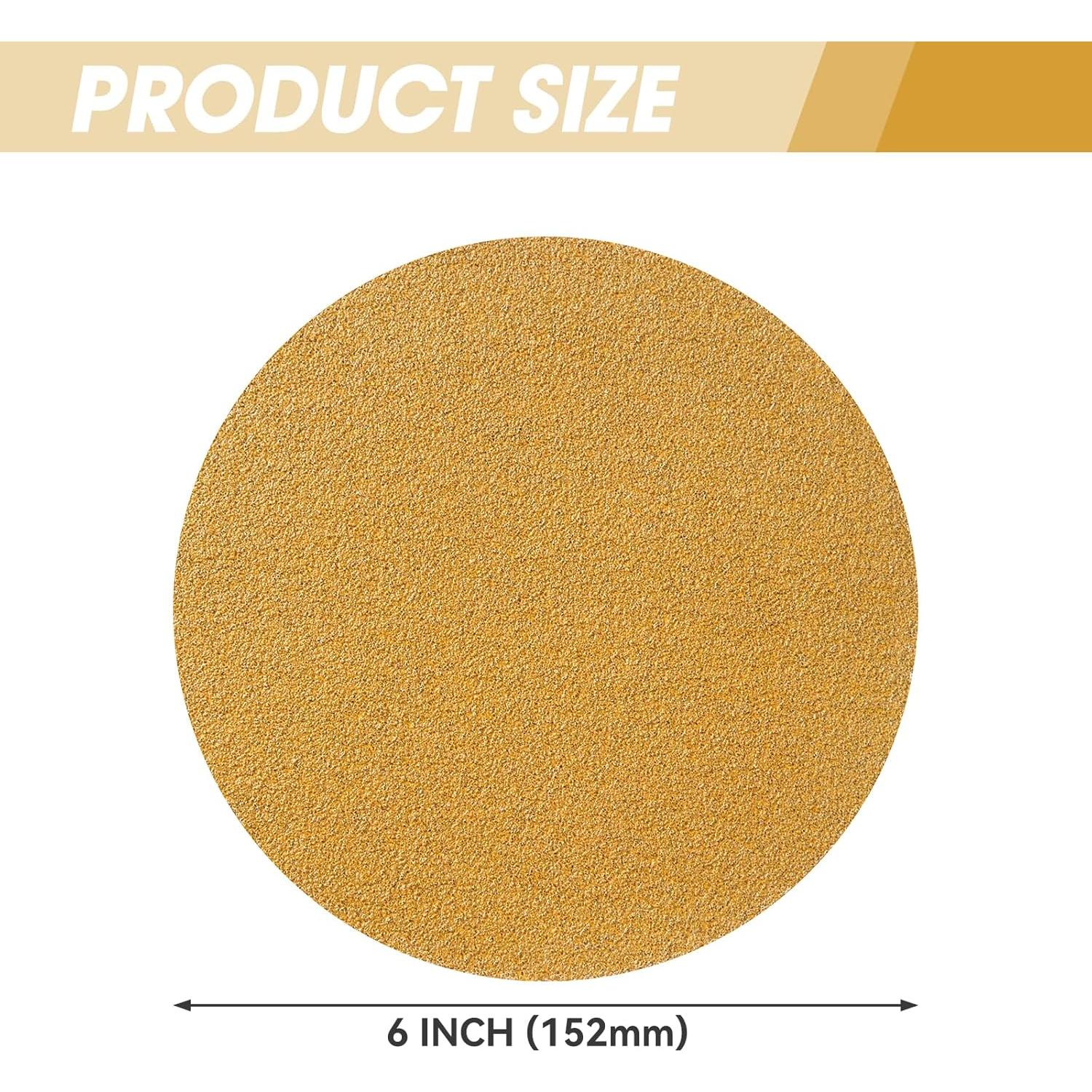 Discos de Lijado PSA CowboyBOB 100 PCS 15.24 cm 60 Granos