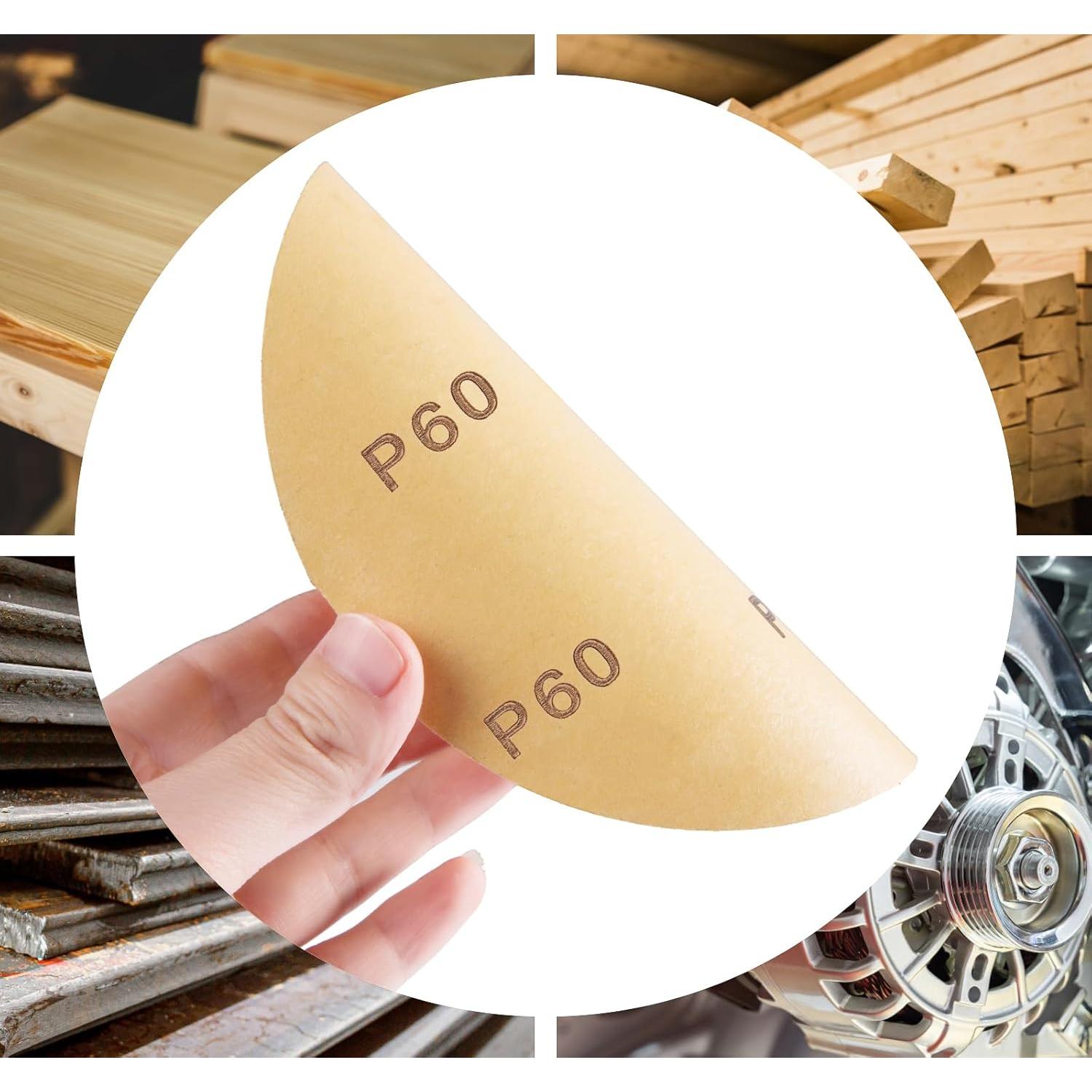 Discos de Lijado PSA CowboyBOB 100 PCS 15.24 cm 60 Granos