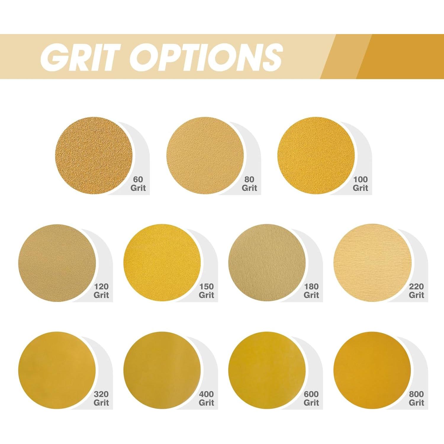 Discos de Lijado PSA CowboyBOB 100 PCS 15.24 cm 60 Granos