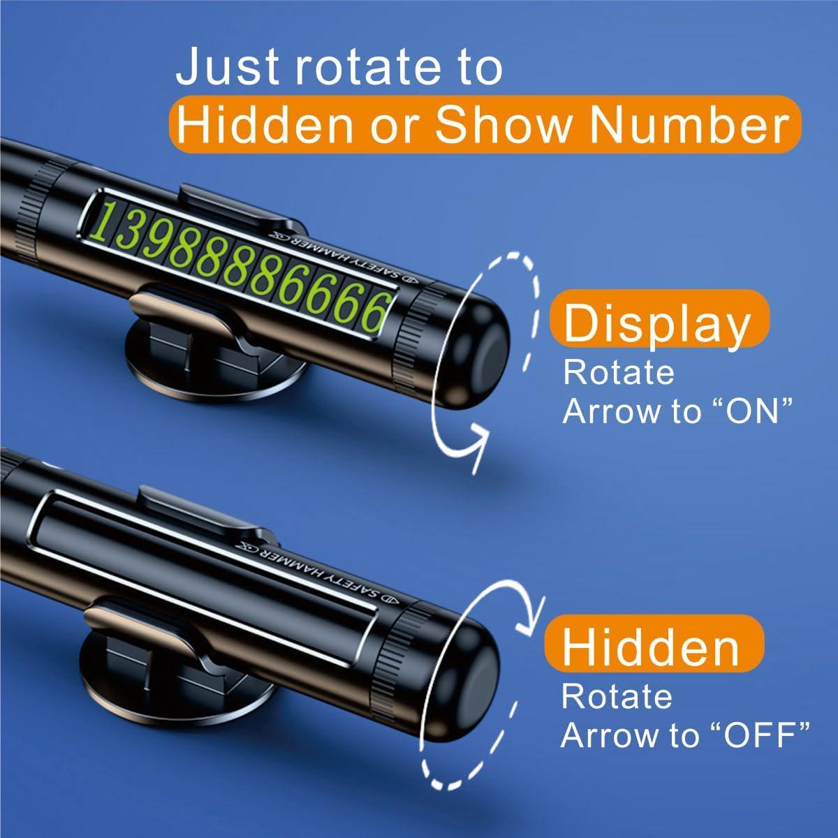 Martillo de Seguridad LuFOX 3 en 1 con Cortador de Cinturón